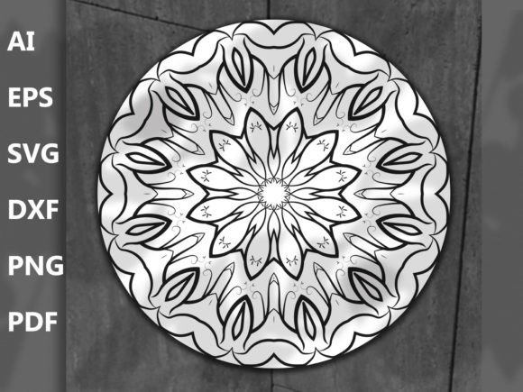 Beautiful Vector Mandala: Graphics & Illustrations
