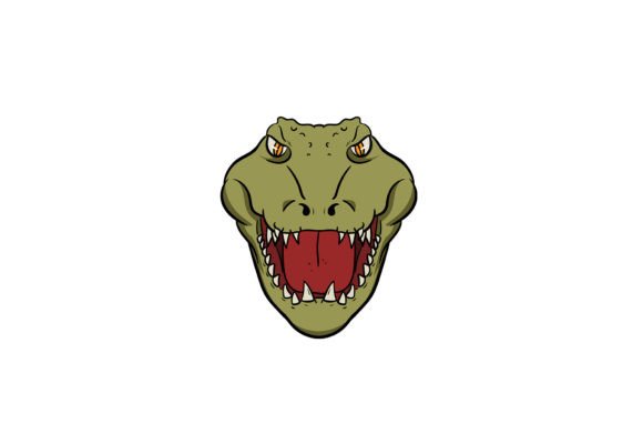 Crocodile Illustration Drawing: Graphics for Crafters