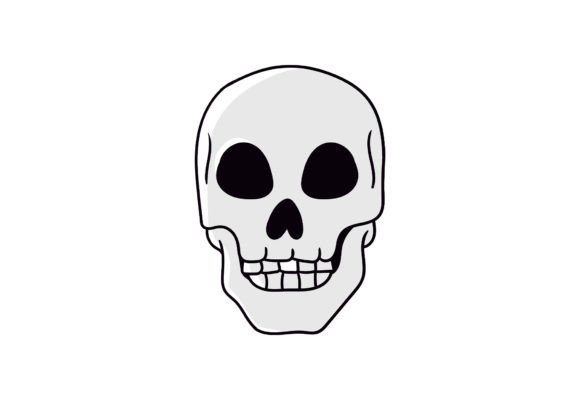 Human Skull Clipart Artwork: Graphics & Illustrations