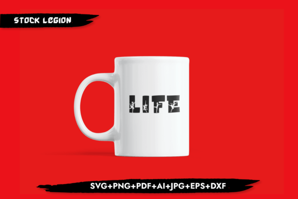 Life -Dance Svg: Premium Graphics for Crafts