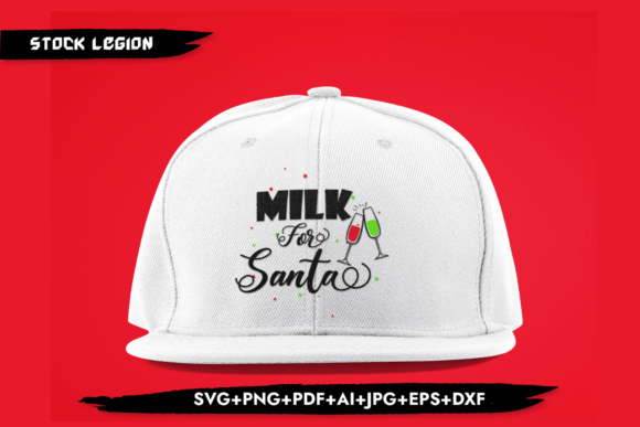 Milk for Santa: Christmas Graphics for Crafts