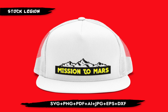 Mission to Mars SVG: Graphics for Crafts & Branding