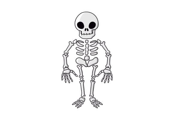 Skeleton Clipart SVG: Bold Graphics & Illustrations